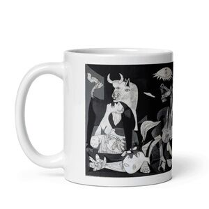 Vintage Pablo Picasso Guernica 1937 Mug 2000 Licensed Art Reproduction 11oz